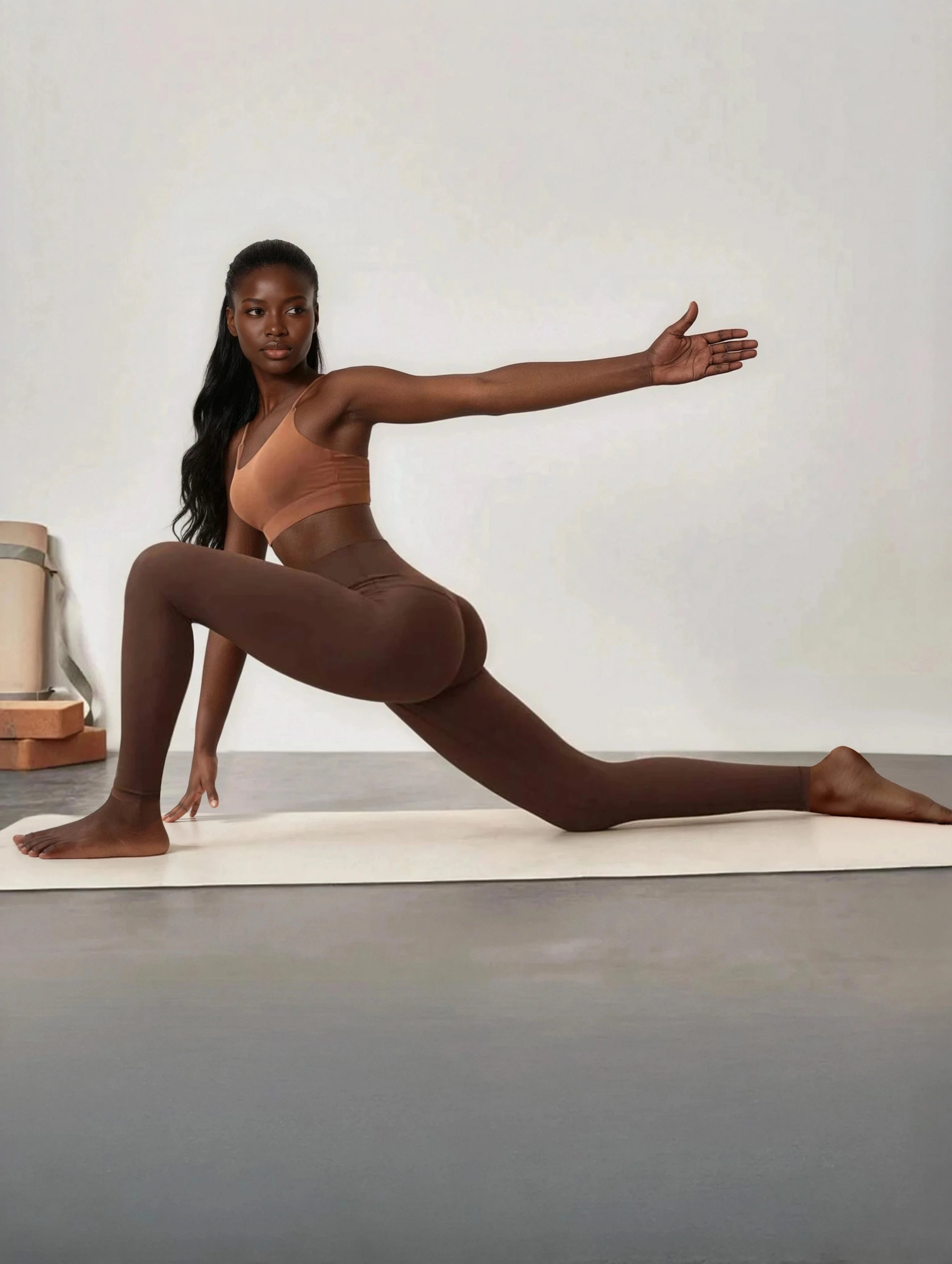 Leggings taille ultra haute, extensibles dans les 4 sens, opaques et ultra-doux, avec poche en fibre Tactel.