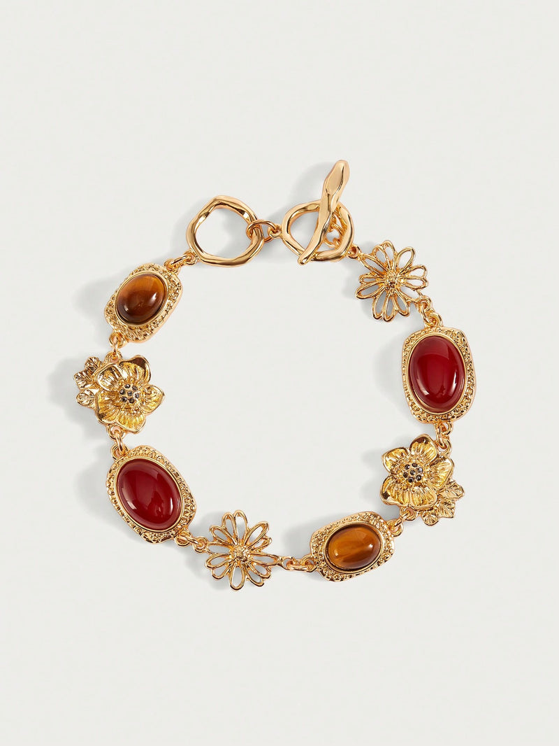 Vintage Tiger Eye Bracelet