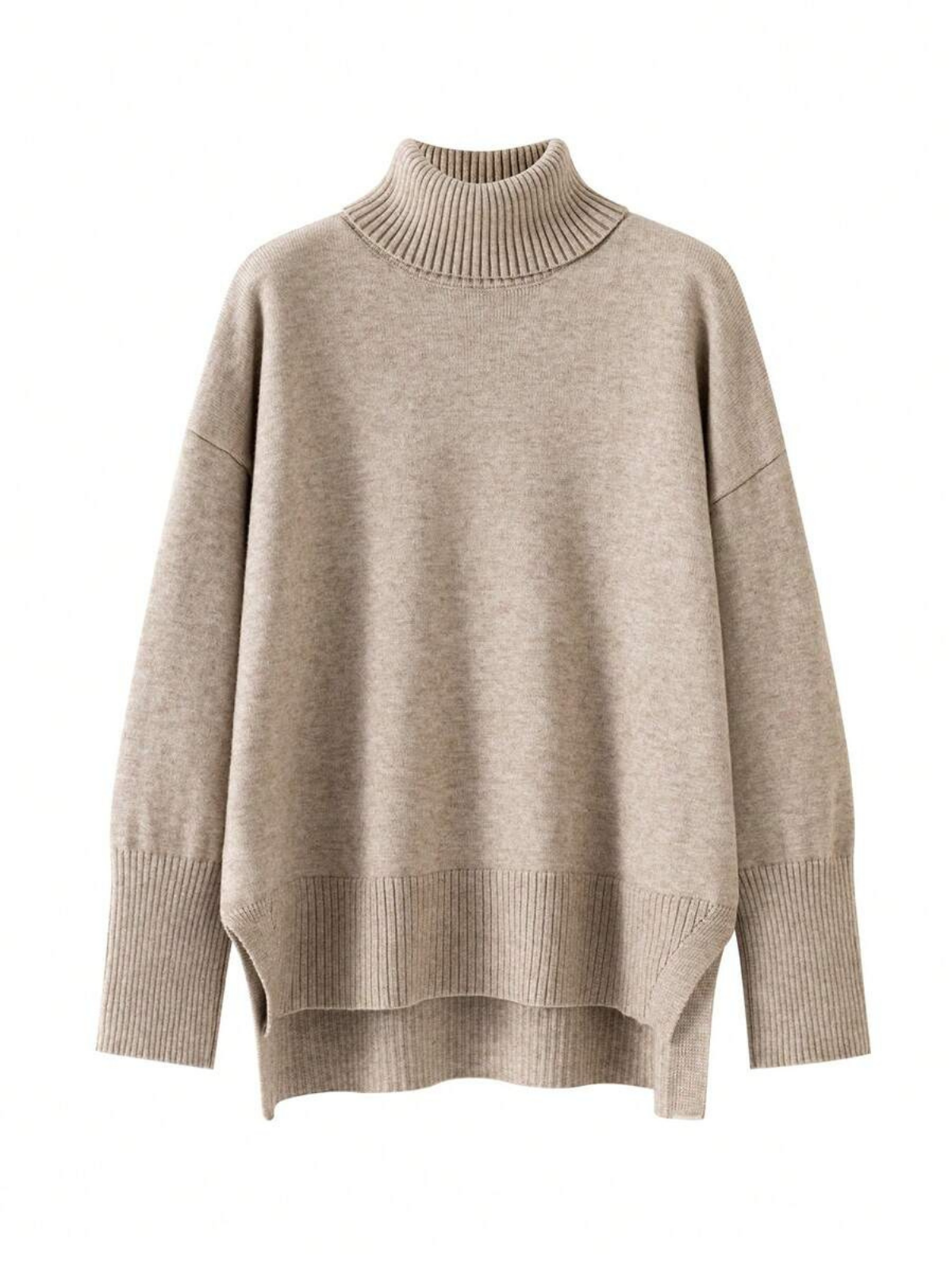 Cozy Winter Knit Turtleneck Pullover