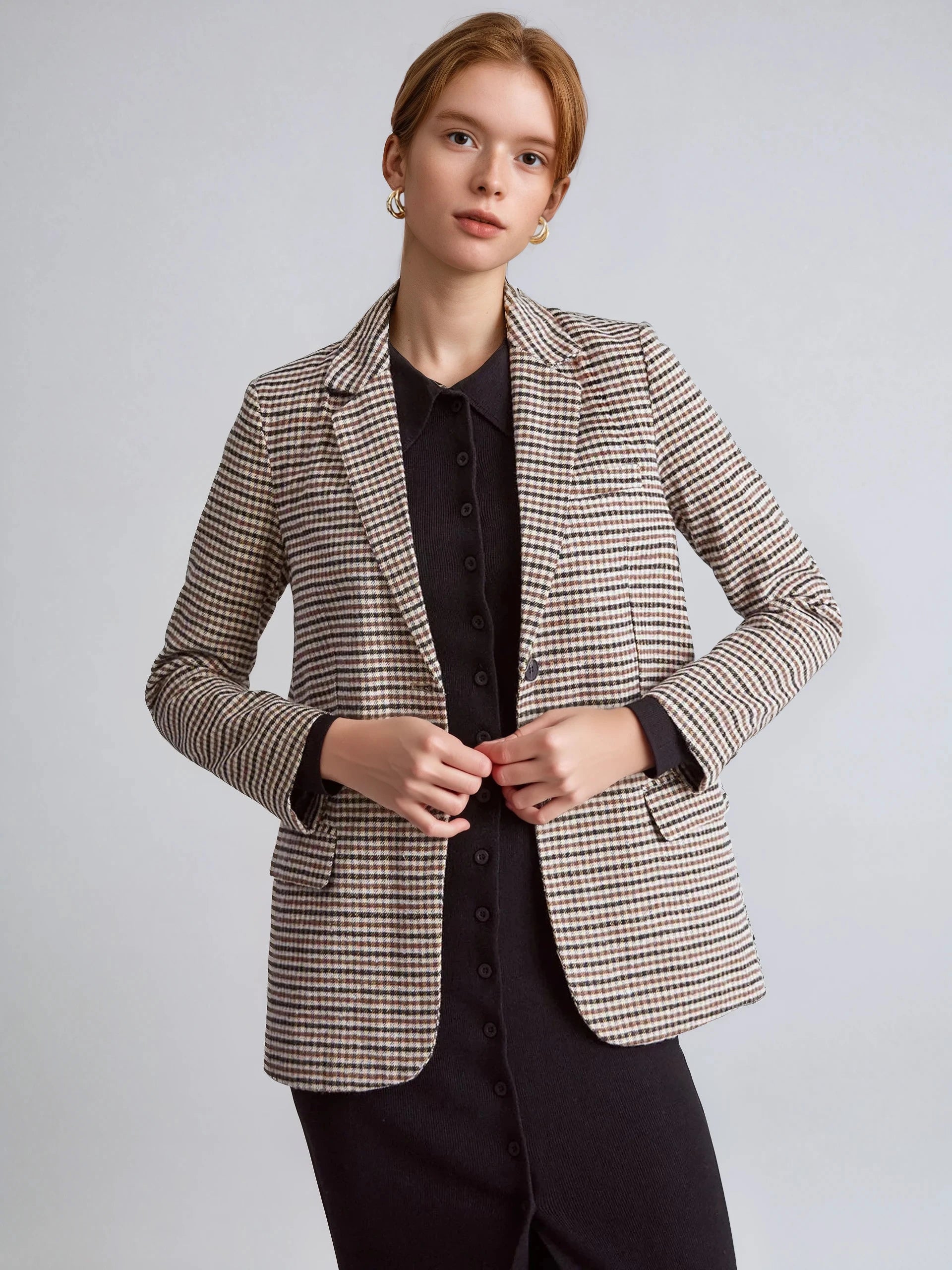 Stealth Mission Tweed Jacket - LA FEMME WANDERER