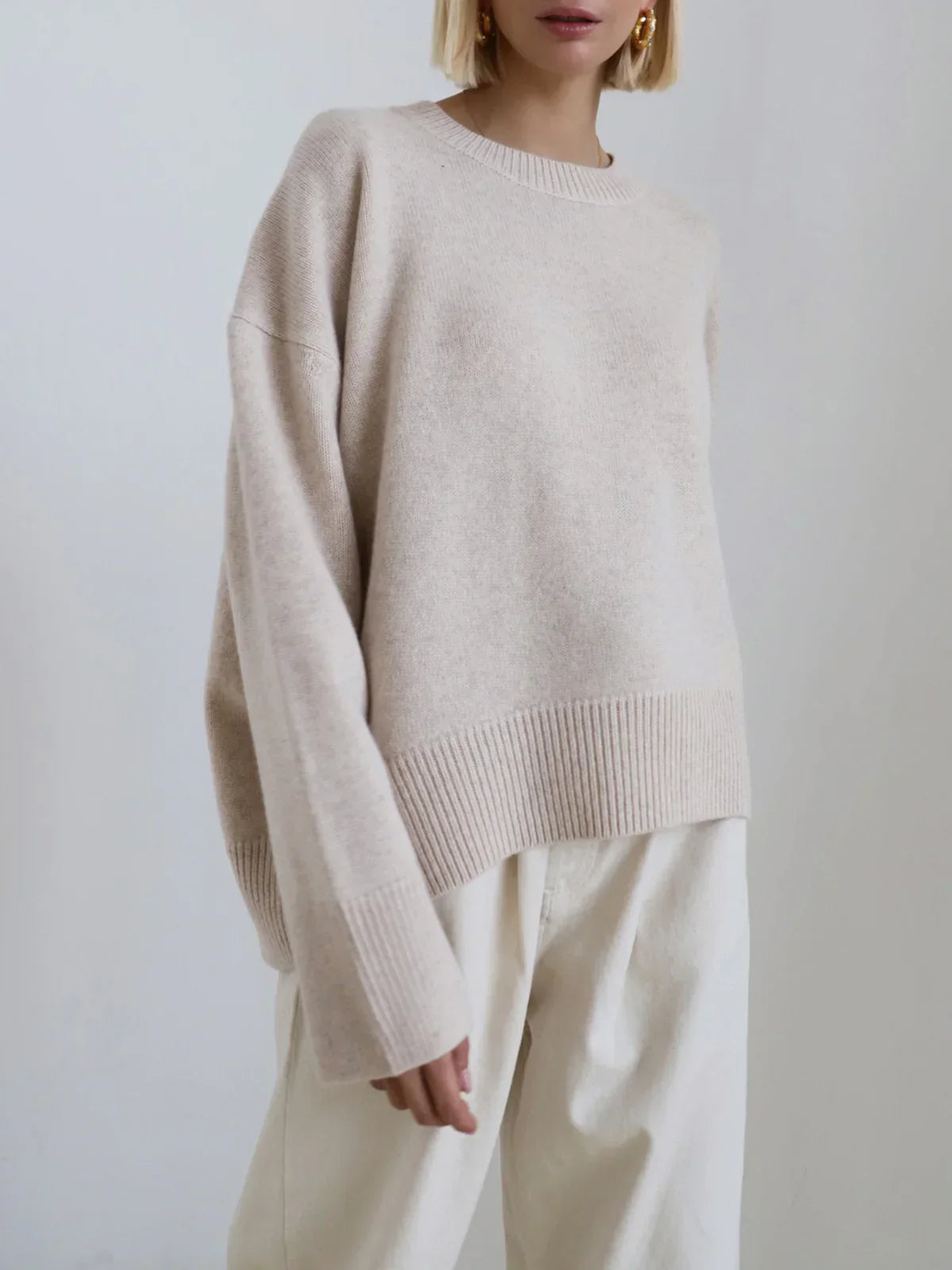 Candyfloss Oversized Pullover Sweater - LA FEMME WANDERER
