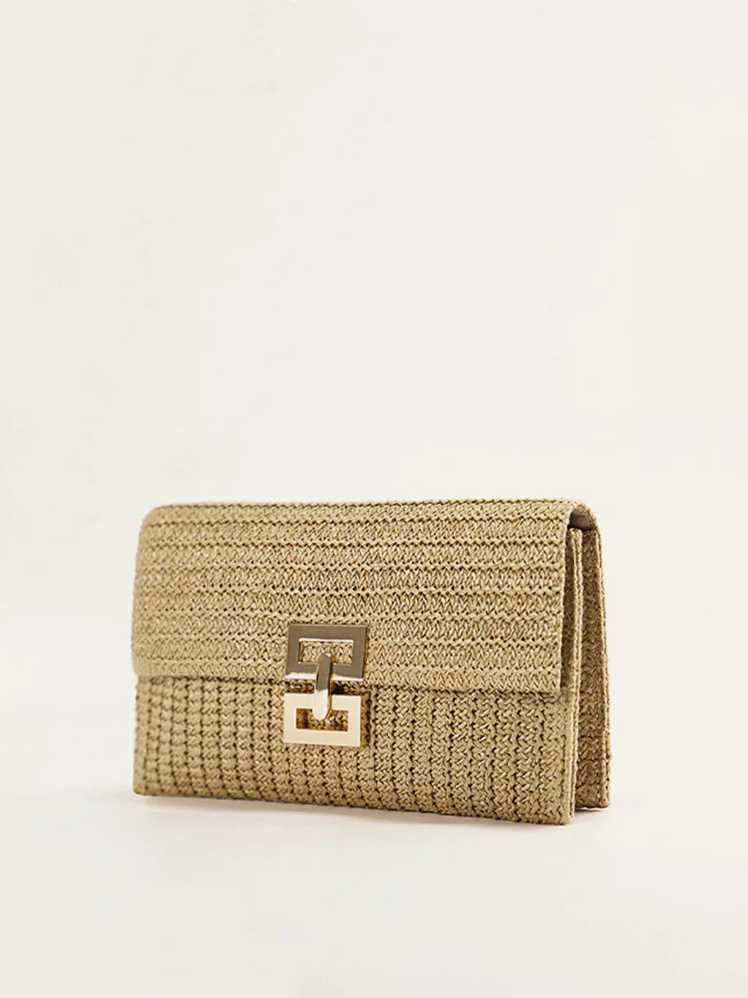 Modern Elegance Woven Chain Bag - LA FEMME WANDERER