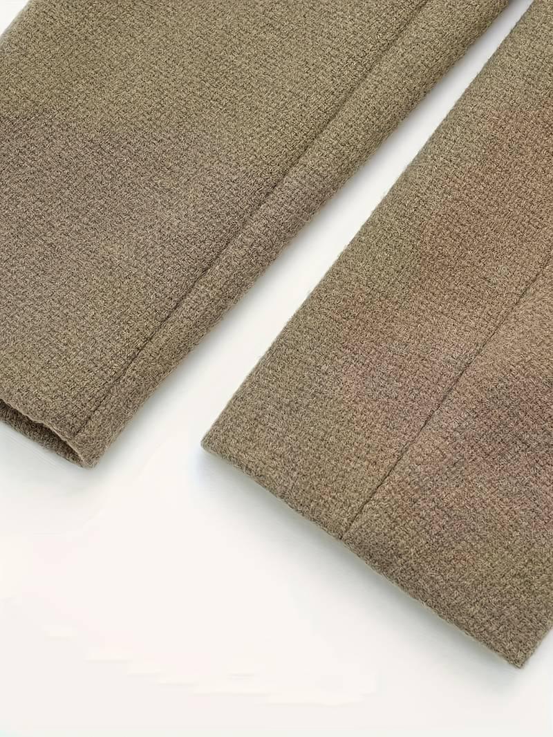 Classic Style Olive Green Cardigan - LA FEMME WANDERER