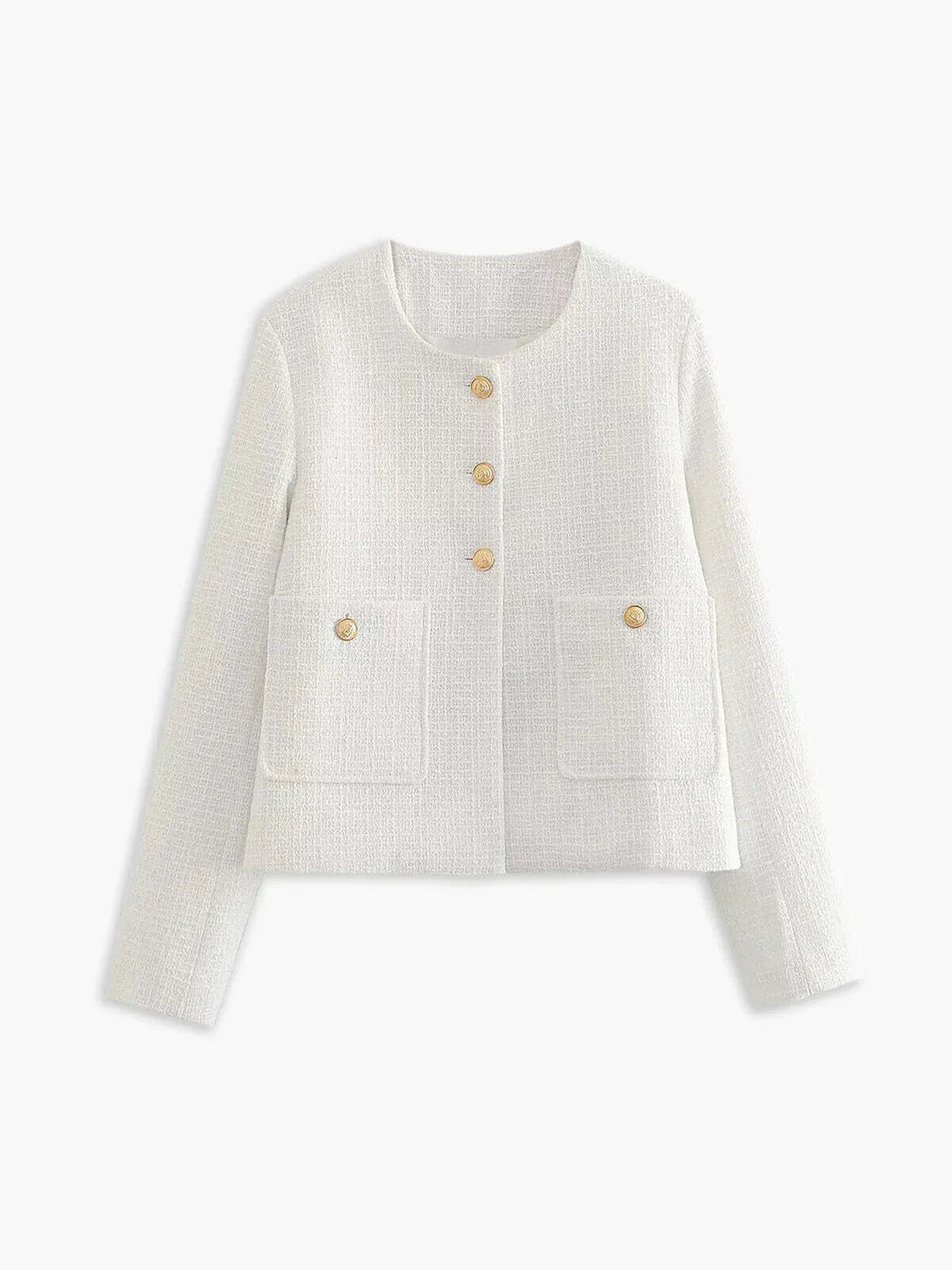 Oldmoney Aesthetics Tweed Blazer - LA FEMME WANDERER