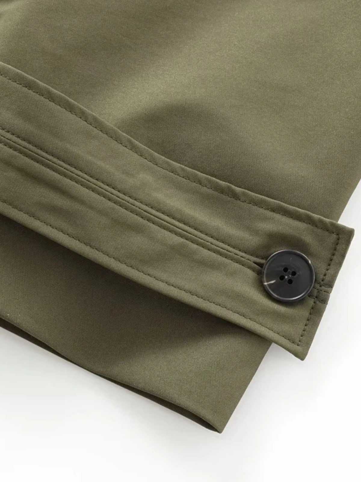 Green Oversized Hooded Bomber Jacket