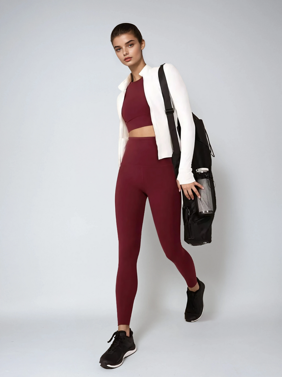 Leggings taille ultra haute, extensibles dans les 4 sens, opaques et ultra-doux, avec poche en fibre Tactel.