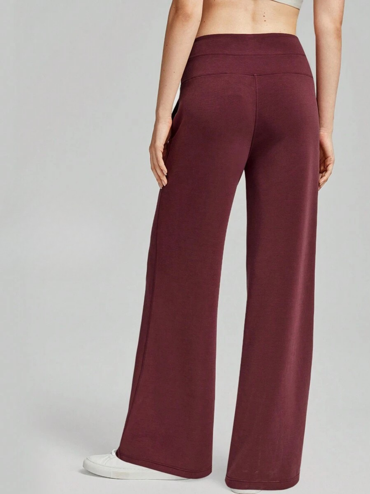 Modal Silk Wide Leg Lounge Pants High Waist With Pockets For Everyday Comfort And Style