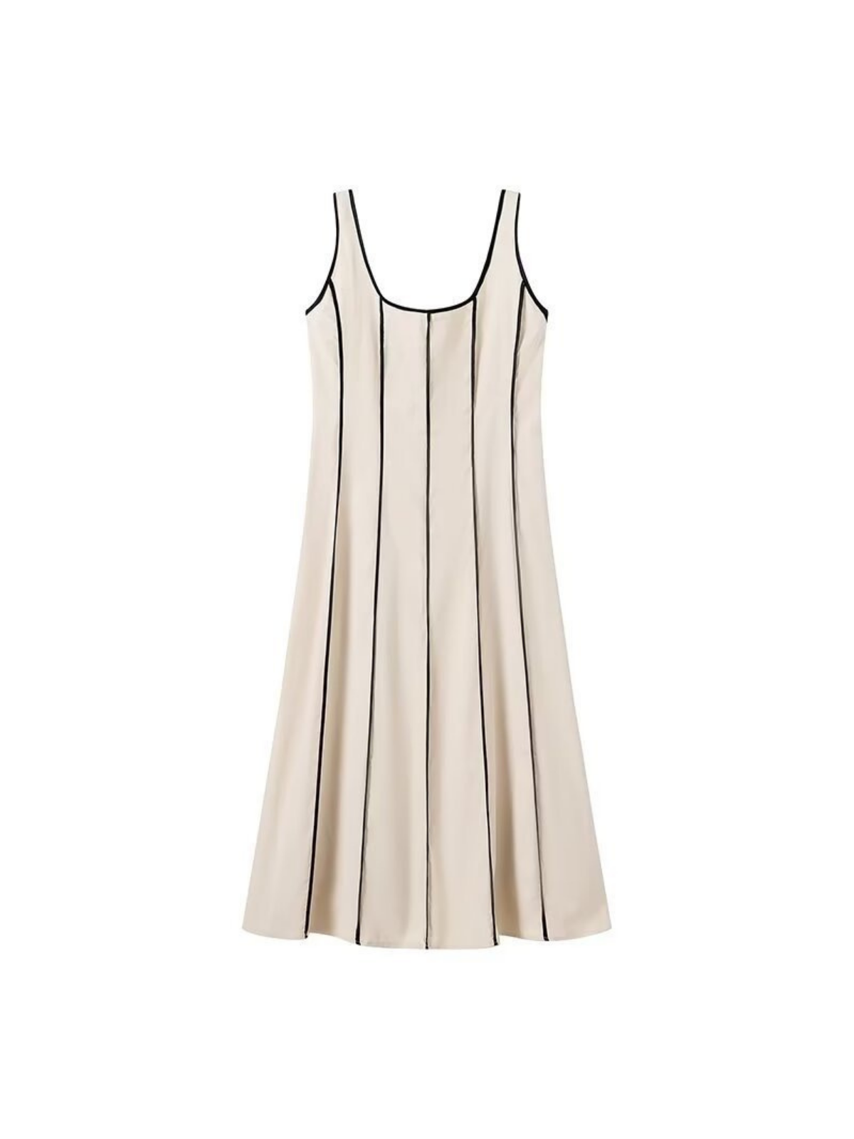 Striped Tank Dress - LA FEMME WANDERER