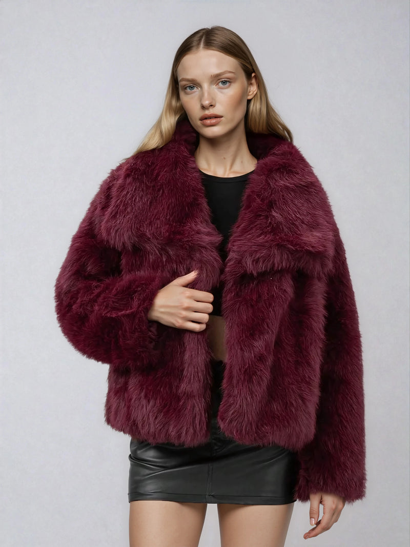 Faux Fur Night Out Jacket