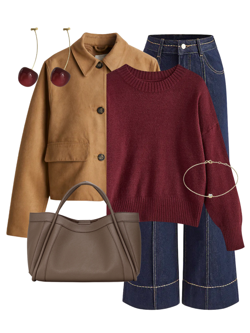 Look bordeaux - 1