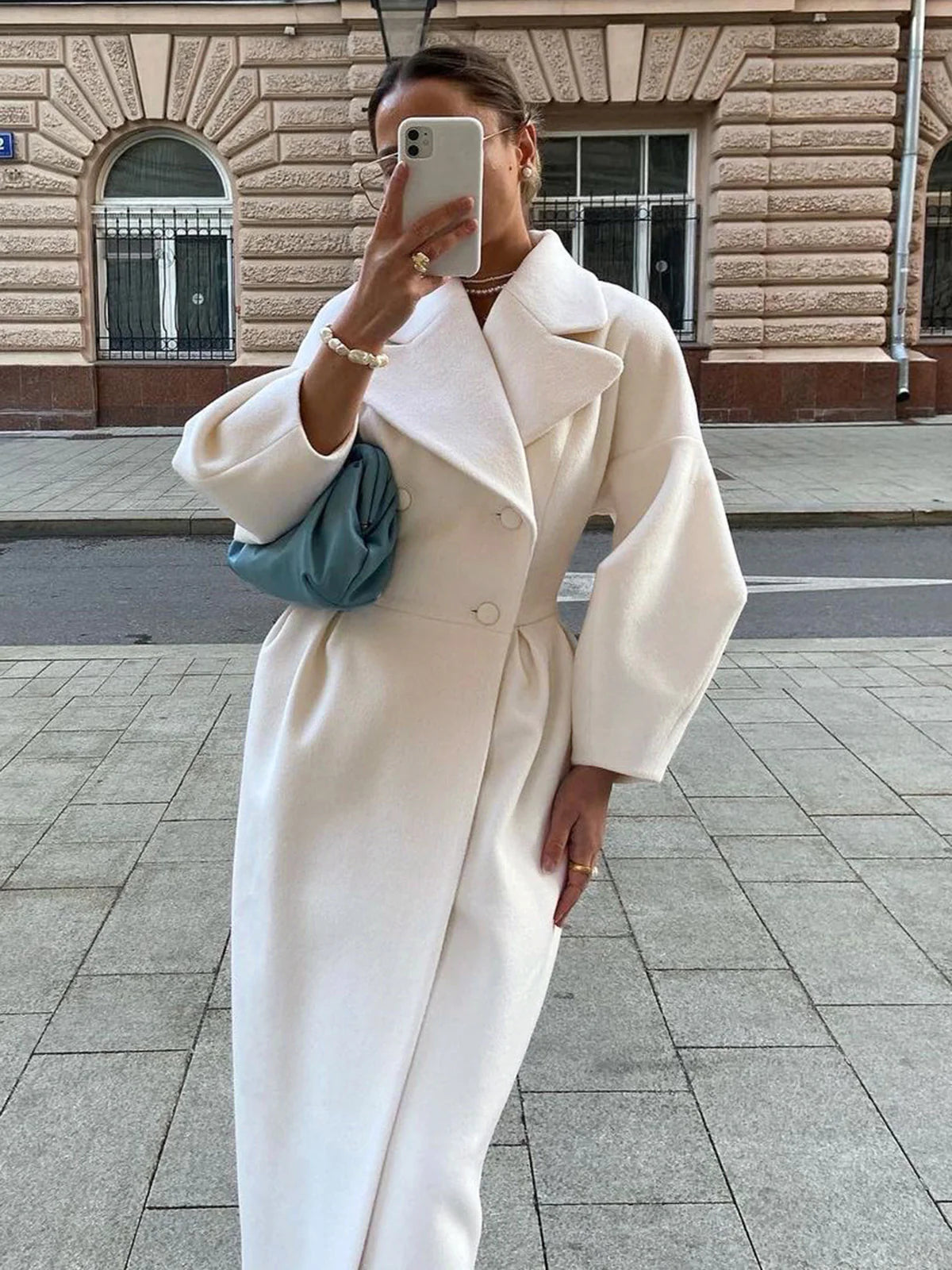 Miss Paris Lapel Trench Coat - LA FEMME WANDERER