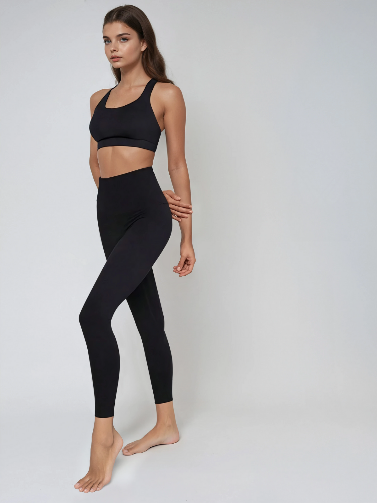 Leggings taille ultra haute, extensibles dans les 4 sens, opaques et ultra-doux, avec poche en fibre Tactel.