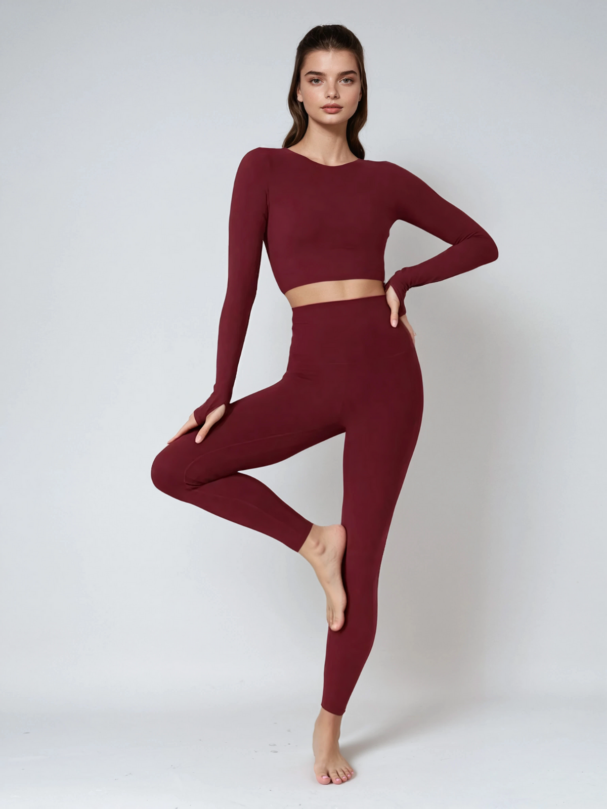 Leggings taille ultra haute, extensibles dans les 4 sens, opaques et ultra-doux, avec poche en fibre Tactel.